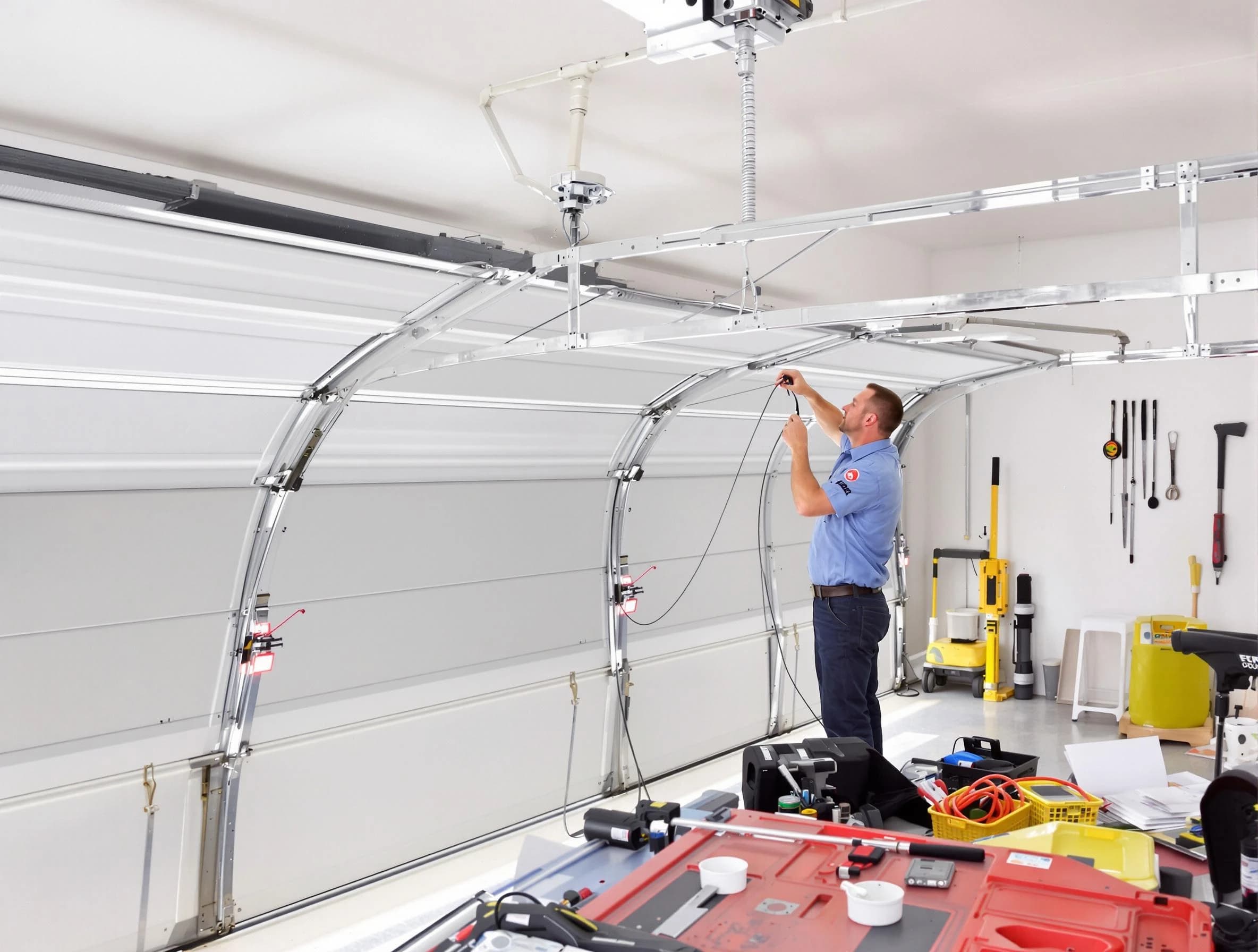 Garage door cable repair service by Wilkinsburg Garage Door Repair in Wilkinsburg