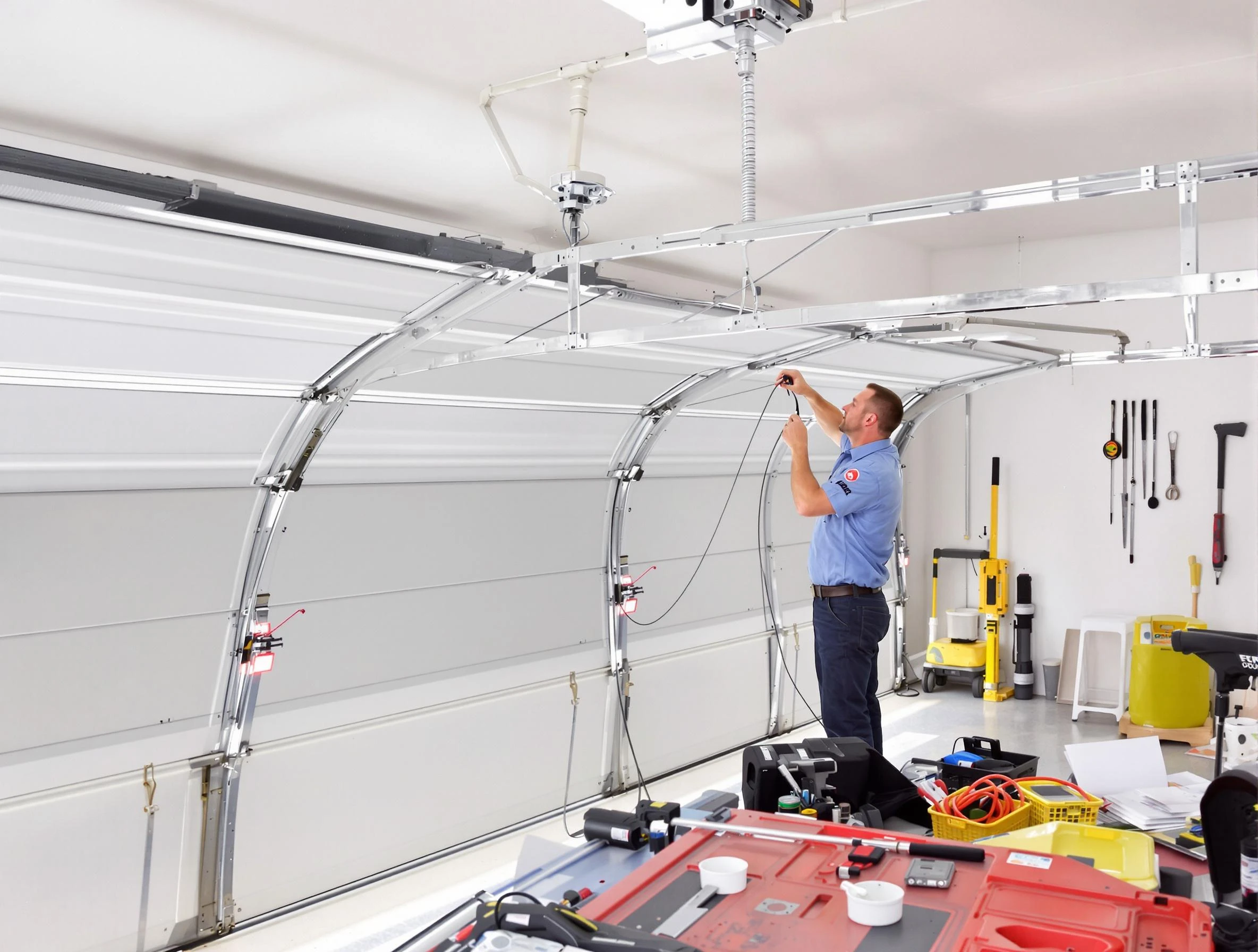 Garage door cable repair service by Wilkinsburg Garage Door Repair in Wilkinsburg